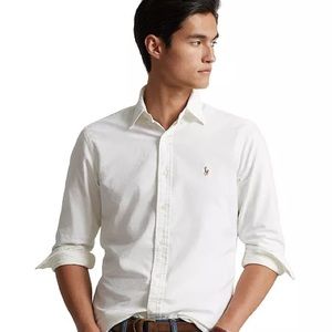 Men’s Ralph Lauren White Polo